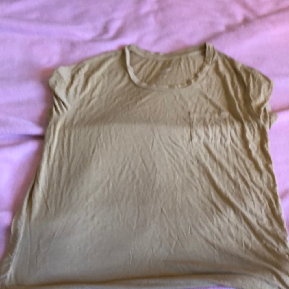 Target yellow soft T-shirt